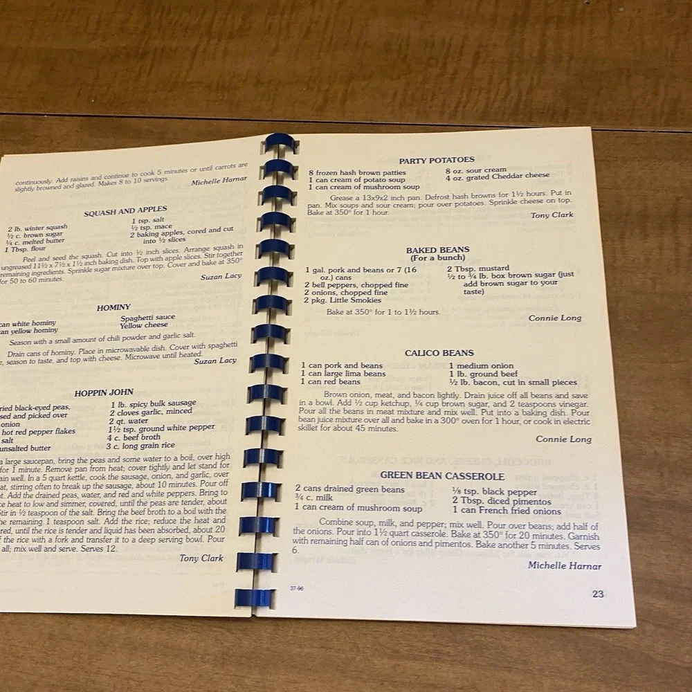 VTG Cherished Family Recipes Cookbook Phi Beta Lambda Regional Community Comb